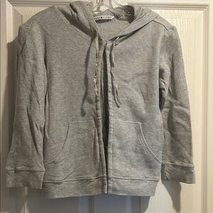 Tommy Hilfiger Gray Hooded Jacket